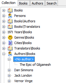 Books without authors
